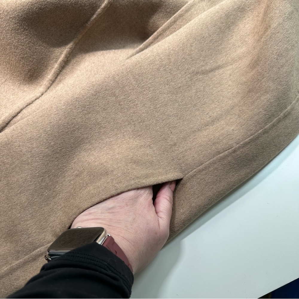 NWT | Splendid x Cella Jane | Waist-Tie Wool Coat | Beige | Medium - Picture 6 of 16
